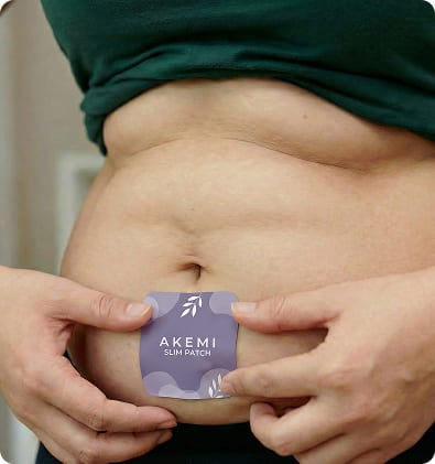 Akemi Slim Patch on body